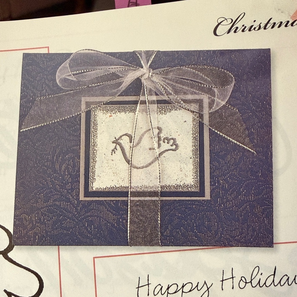 Stampin' Up! CHRISTMAS PEACE Wooden Stamp Set RETIRED - Picture 4 of 4